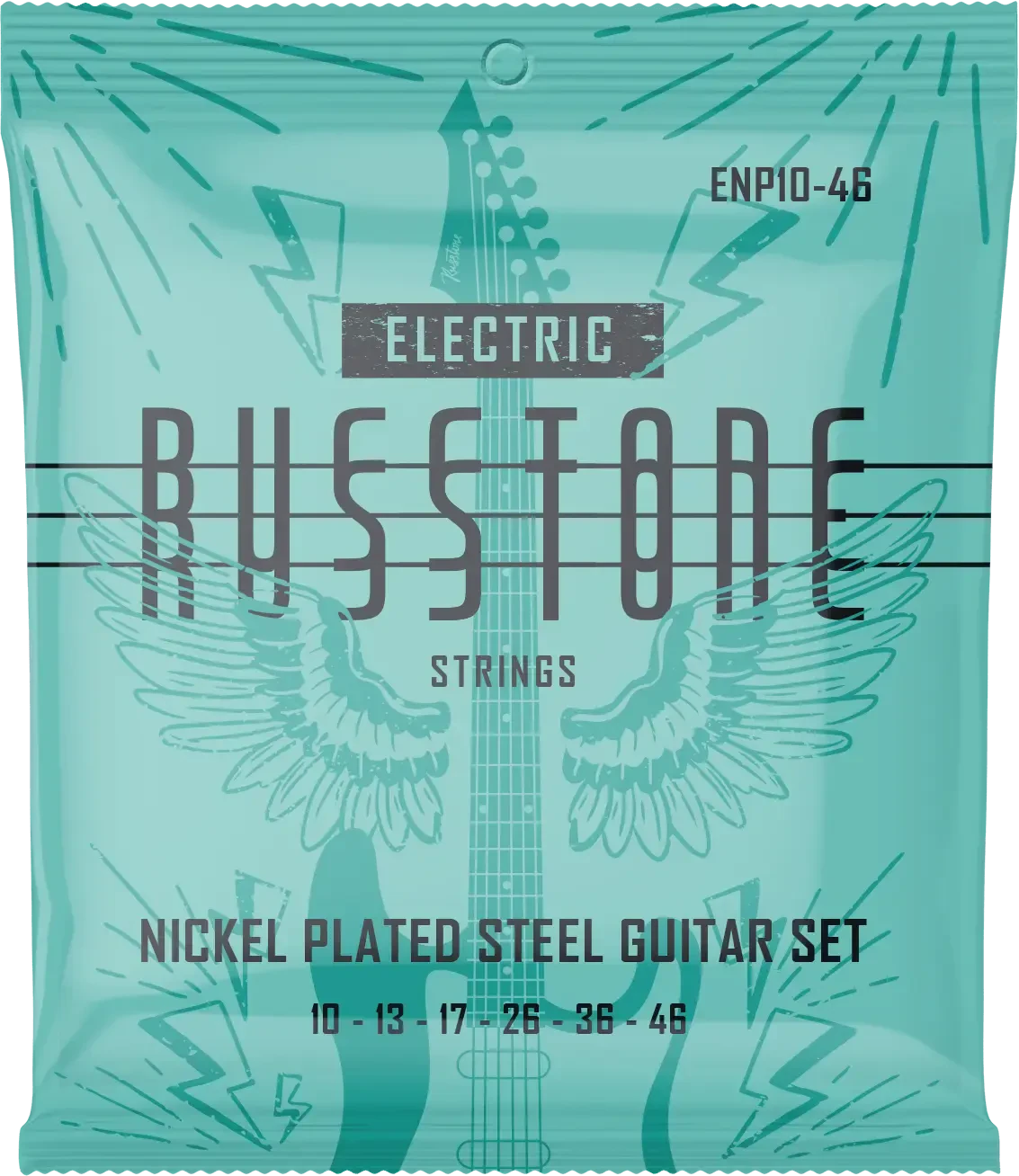 Струны для электрогитары Russtone ENP10-46 Nickel Plated 10-46