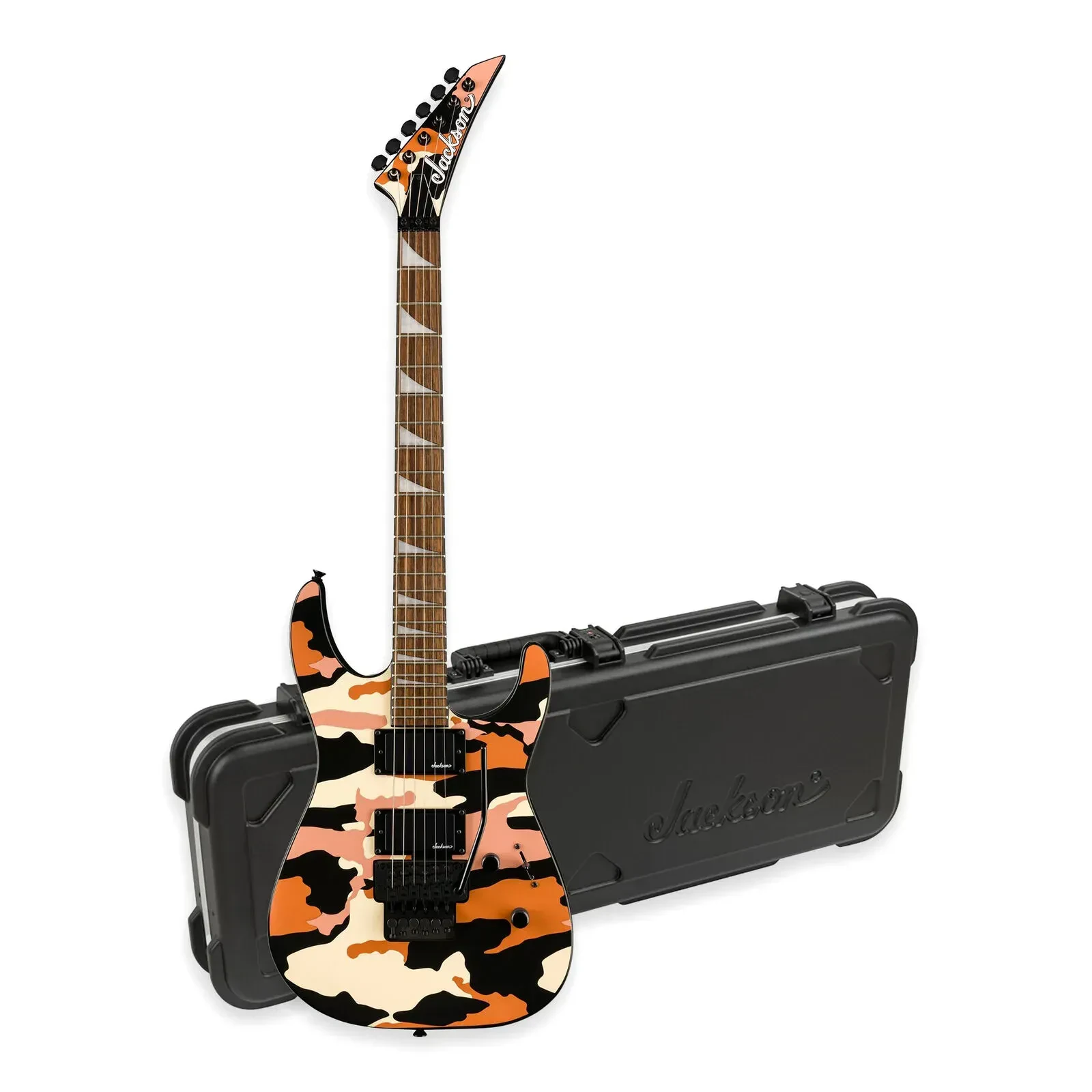 Электрогитара Jackson X Series Soloist SLX DX желтый камуфляж с кейсом