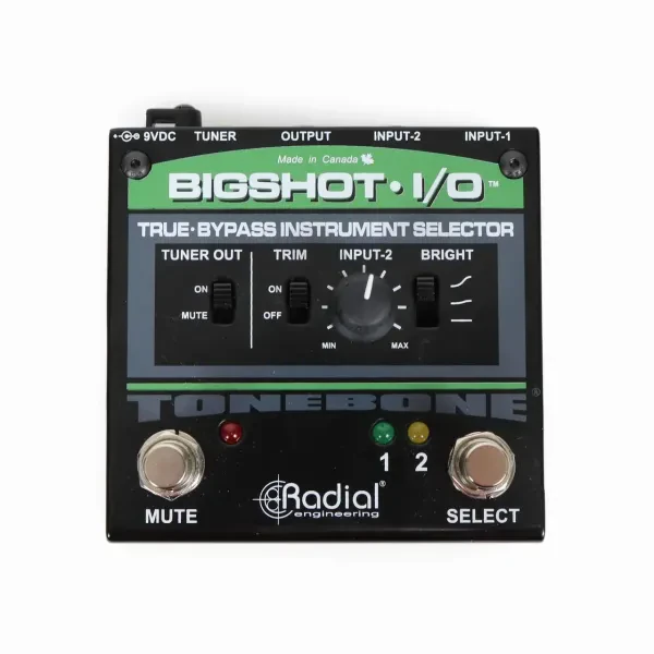 Radial Engineering BigShot i/o Instrument Selector Pedal
