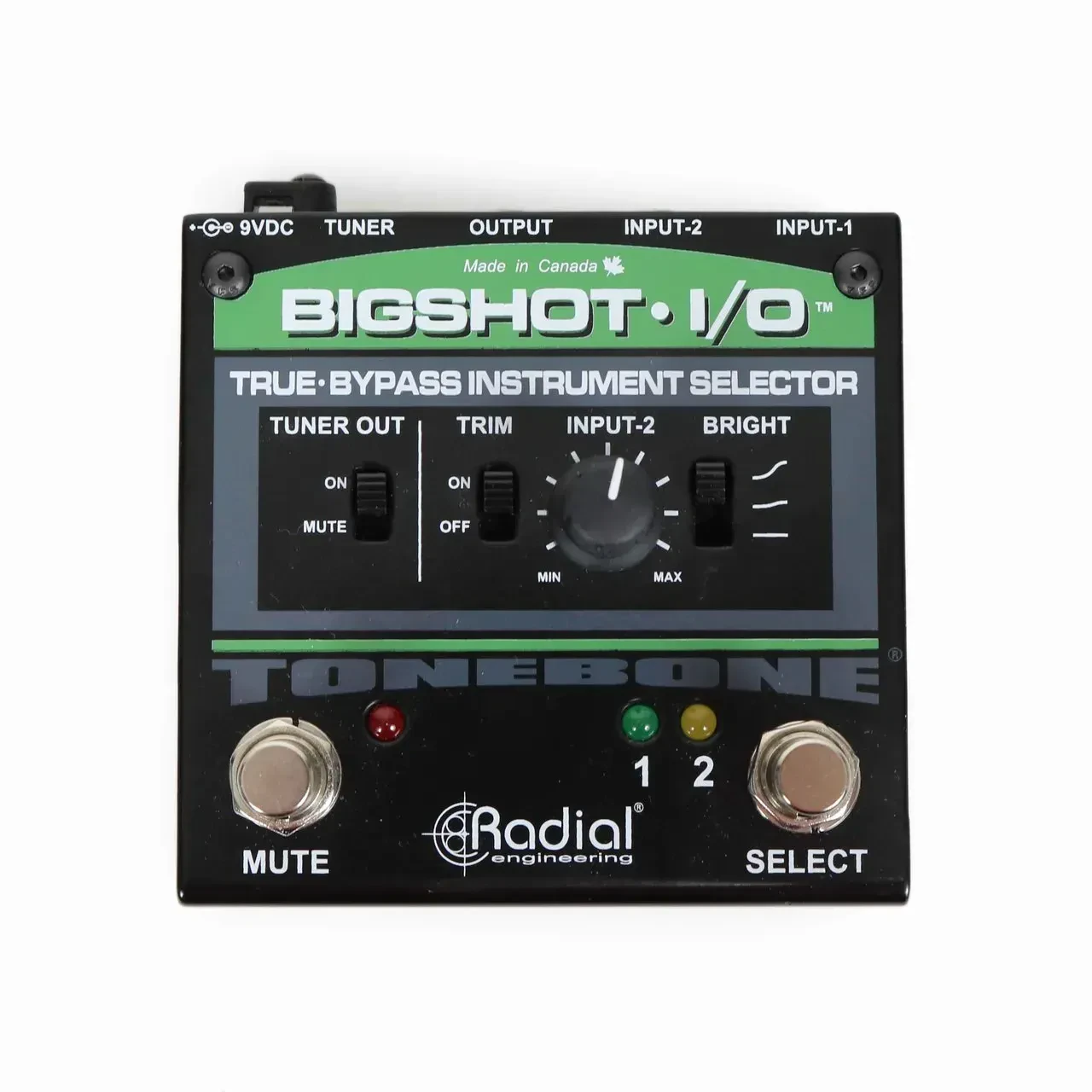 Педаль эффектов для электрогитары Radial Engineering BigShot i/o переключатель инструментов