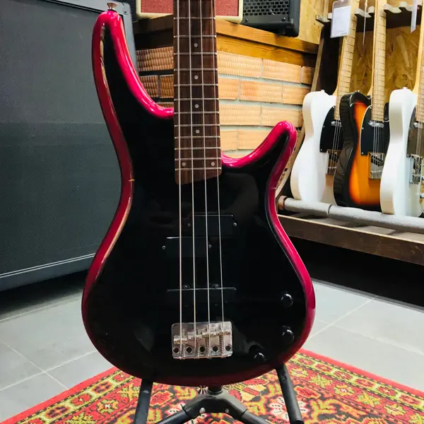 Бас Гитара Ibanez SR370 Red Aura 2010s Japan w/gigbag