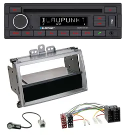 Автомагнитола для Hyundai i20 (2008–2011) Blaupunkt CD/MP3, USB, Bluetooth, AUX с карманом