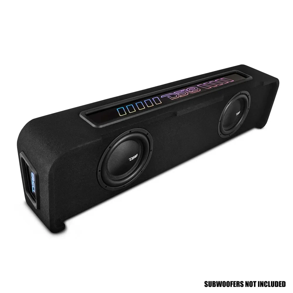 DS18 EXCL-FORDBASS.DF/17-UP Empty Dual 10" Sealed Enclosure