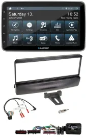 Автомагнитола Blaupunkt USB DAB SD Bluetooth для Ford Mondeo 2000–2002, черный, с поддержкой кнопок на руле