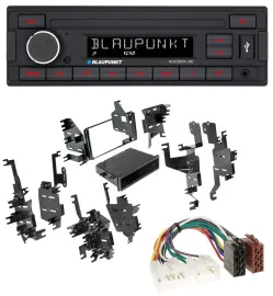 Blaupunkt MP3 AUX USB 1DIN Autoradio für Toyota Highlander Matrix RAV 4
