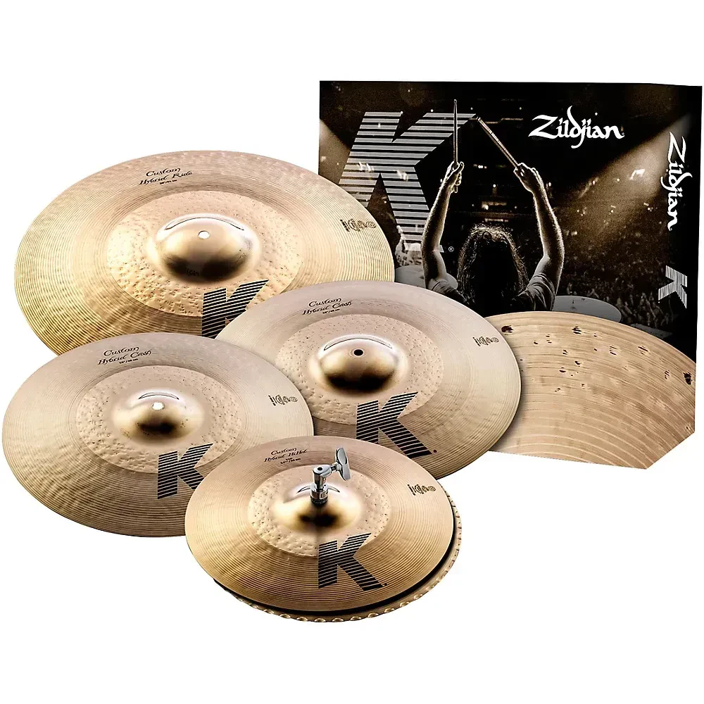 Набор тарелок для барабанов Zildjian K1250 K Custom Hybrid