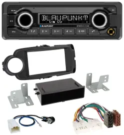 Автомагнитола для Toyota Yaris (2011–2014) Blaupunkt Bluetooth DAB MP3 USB черная