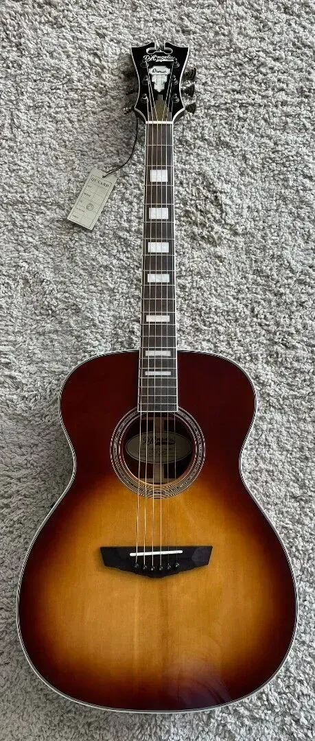 Электроакустическая гитара D'Angelico Premier Tammany Ice Tea Burst