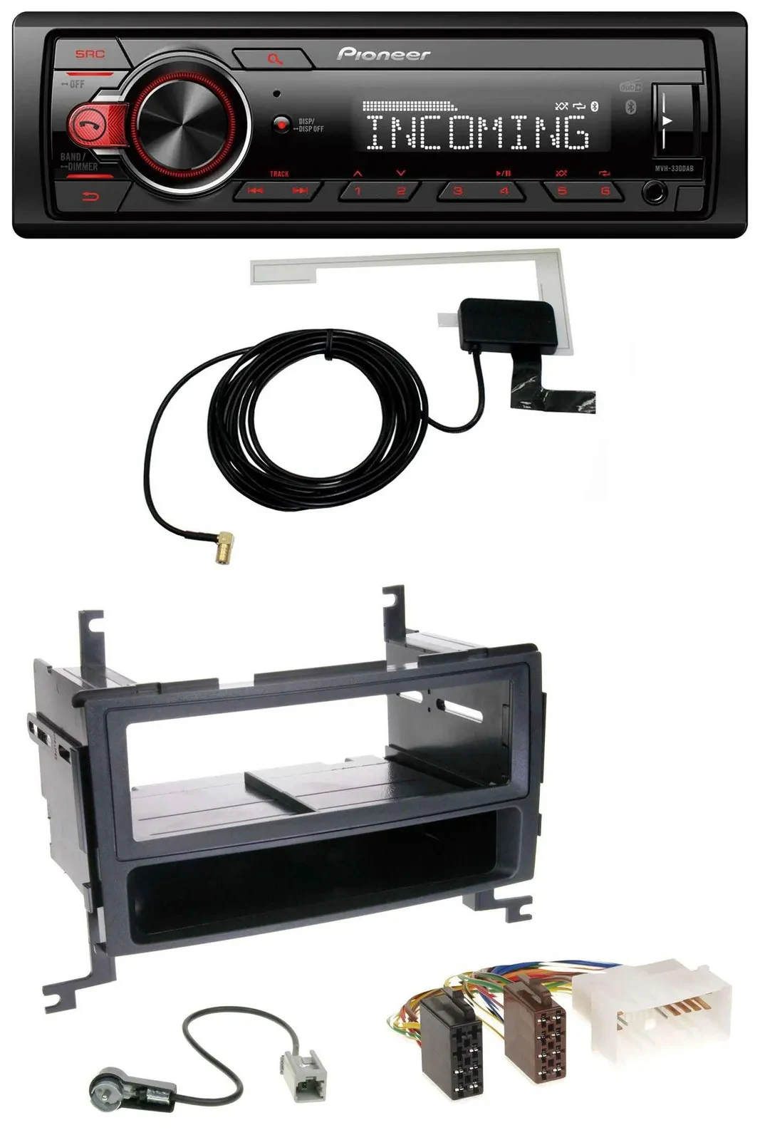 Pioneer MP3 AUX CD DAB USB Autoradio für Hyundai Santa Fe (2007-2012)