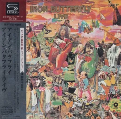 IRON BUTTERFLY - Live (CD, Japan)