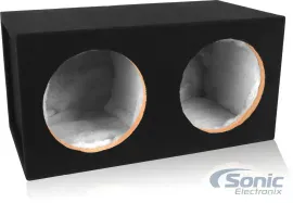 Belva MDFD10 Dual 10" 3/4 MDF Sealed Subwoofer Enclosure
