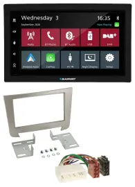 Автомагнитола Blaupunkt 2DIN DAB Bluetooth USB MP3 для SsangYong Rexton (с 2013)
