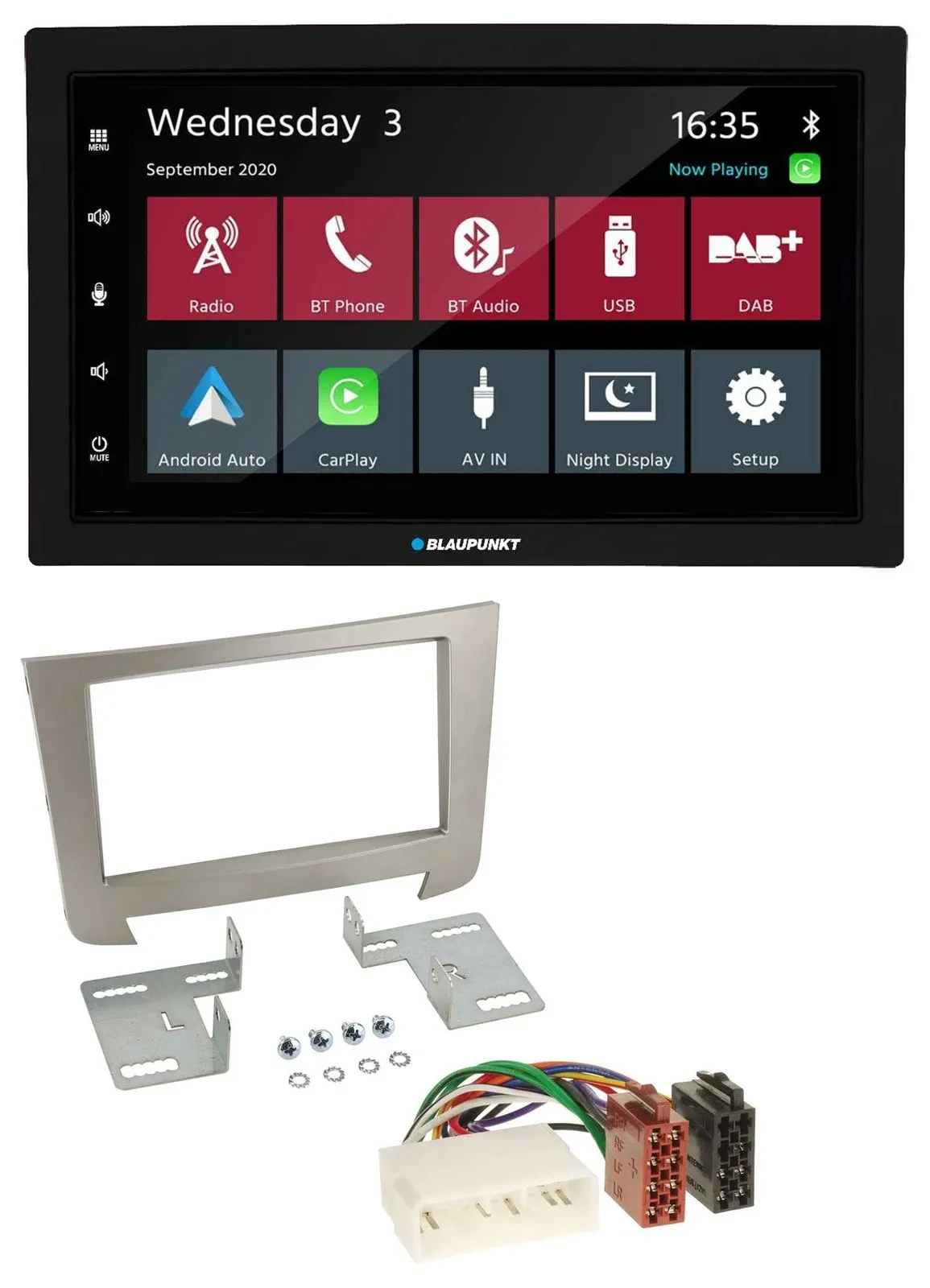 Автомагнитола Blaupunkt 2DIN DAB Bluetooth USB MP3 для SsangYong Rexton (с 2013)