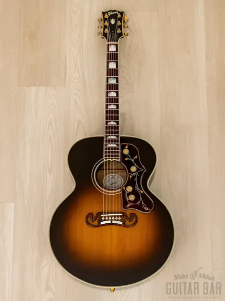 Акустическая гитара Gibson SJ-200 Standard Jumbo Vintage Sunburst w/ Fishman 2009