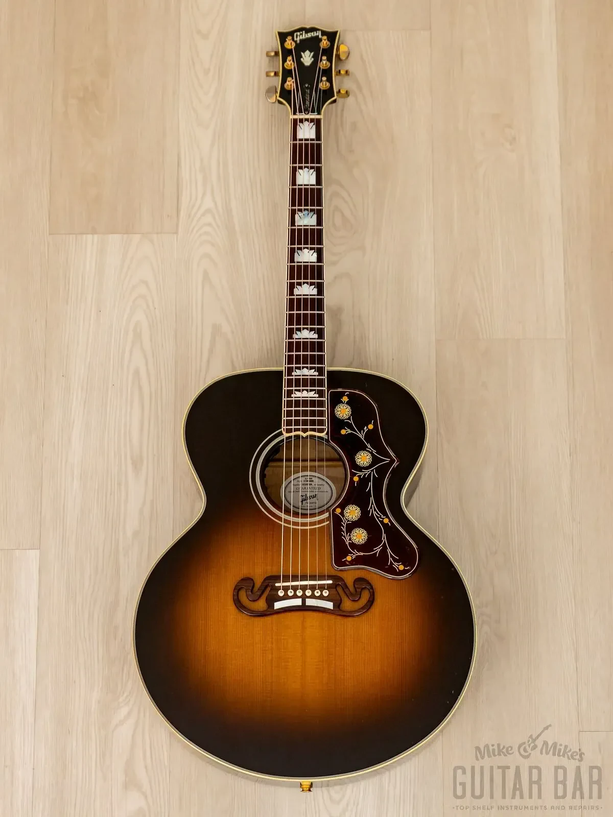 Акустическая гитара Gibson SJ-200 Standard Jumbo Vintage Sunburst w/ Fishman 2009