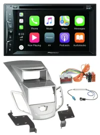 Автомагнитола для Ford Fiesta (2008–2010) Pioneer 2DIN, MP3, USB, DVD, Bluetooth, DAB, дисплей