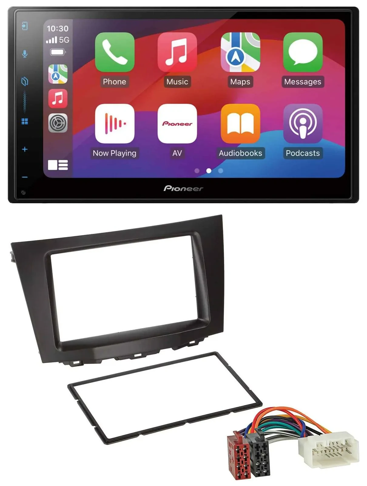 Автомагнитола Pioneer 2-DIN, DAB, USB, Bluetooth, MP3 для Suzuki Kizashi (с 2009)