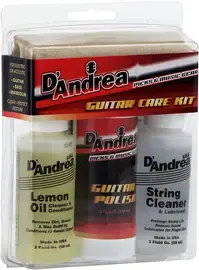 Набор для ухода за гитарой D'Andrea GCKD Deluxe Care Kit
