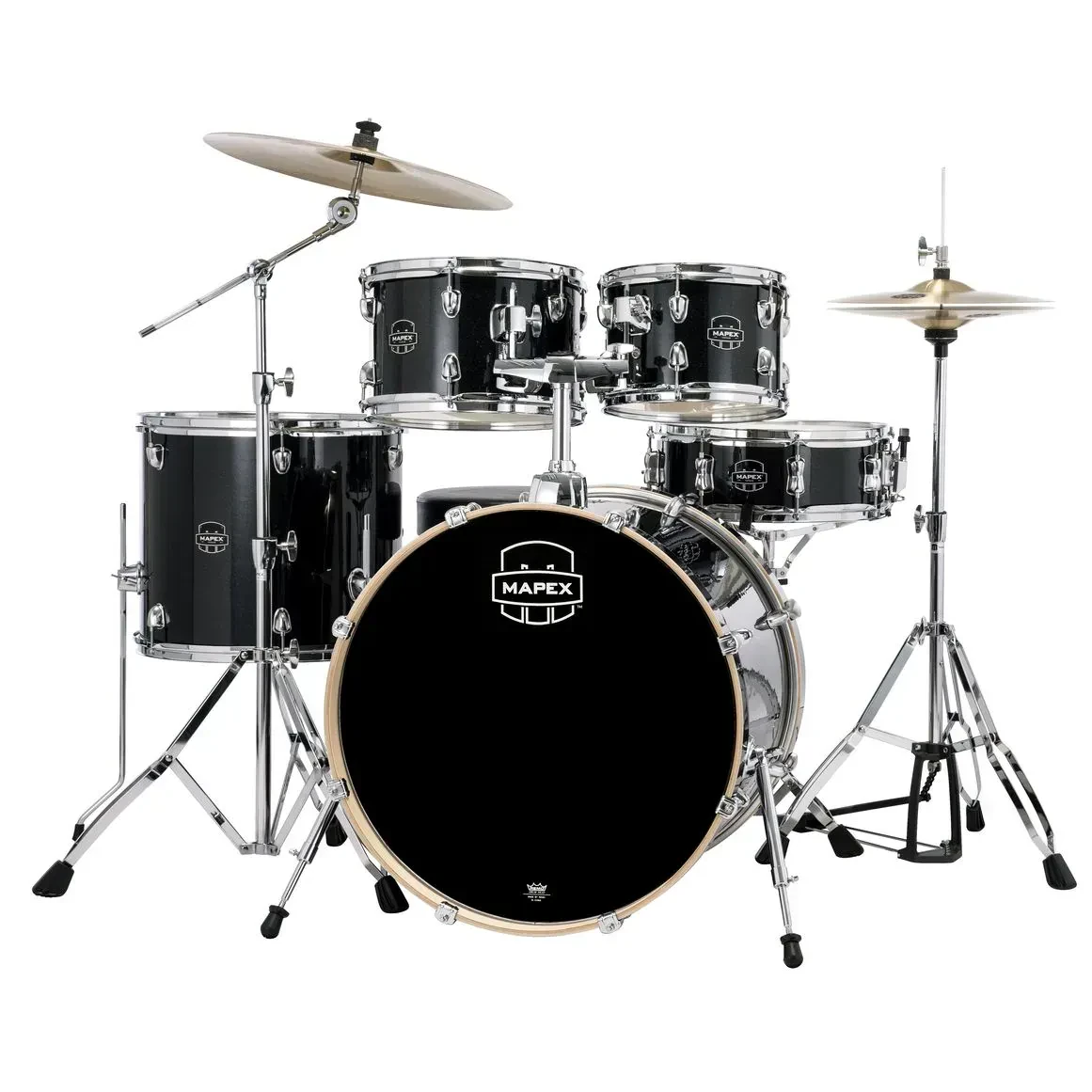 Ударная установка акустическая Mapex VE5295FTCVH Venus Series Black Galaxy Sparkle