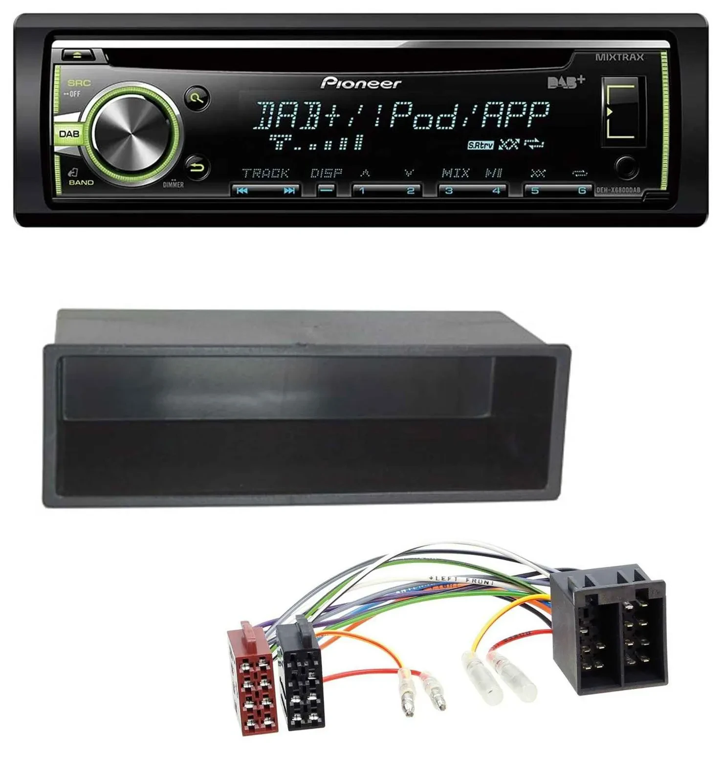 Pioneer DAB USB MP3 AUX CD Autoradio für Mercedes A-Klasse M-Klasse Vaneo VW Pas