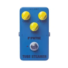 Tube Steamer Overdrive Pedal Drive Volume Tone True Bypass Metall 9V