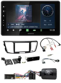 Автомагнитола для Honda Accord 2013–2015 Kenwood Bluetooth, USB, DAB с поддержкой управления на руле