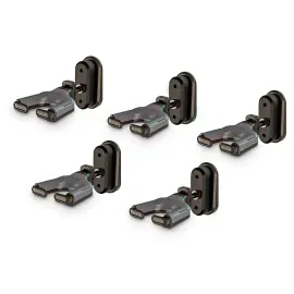 Proline MOUNT Premium WallMounted Guitar Hanger 5Pack  Black