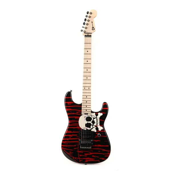 Электрогитара Charvel Warren DeMartini Signature Pro-Mod Blood and Skull