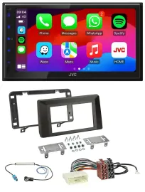 JVC Bluetooth 2DIN MP3 DAB USB Autoradio für Dacia Duster (ab 2021)