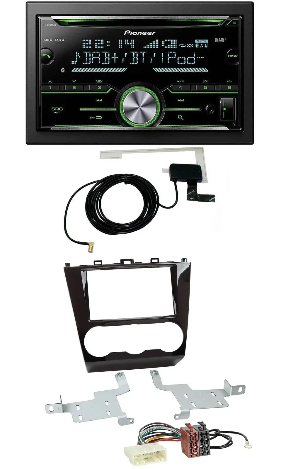 Автомагнитола для Subaru Forester (с 2015) Pioneer CD, USB, MP3, Bluetooth, 2DIN, DAB