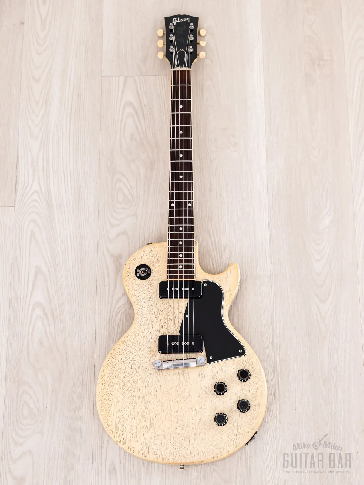 Электрогитара Gibson Custom Shop Historic Les Paul Special Single Cut P90 TV White w/case USA 2002