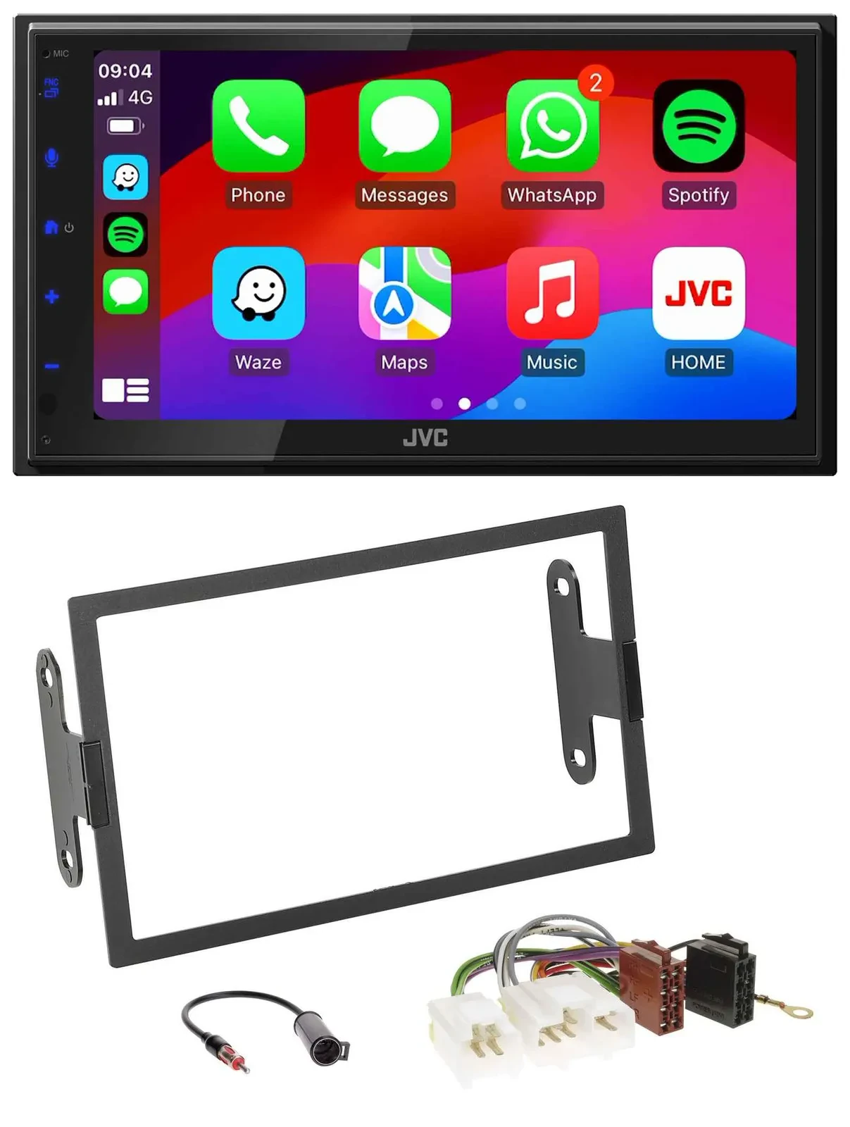 JVC Bluetooth 2DIN MP3 DAB USB Autoradio für Nissan 200 SX 1994-1998 240 SX 1995