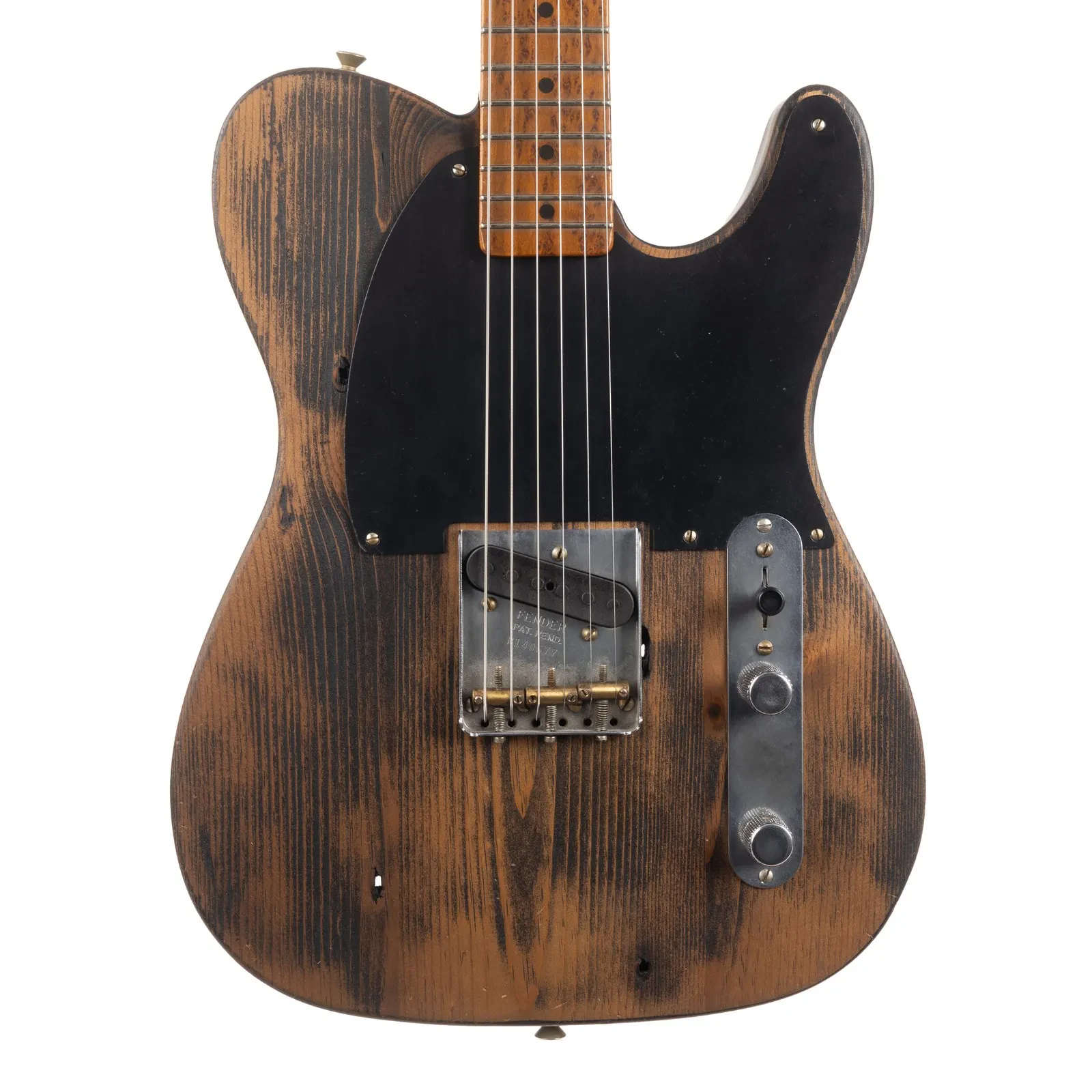 Fender Custom Shop Prestige Pinecaster Esquire Masterbuilt - Oiled Natural