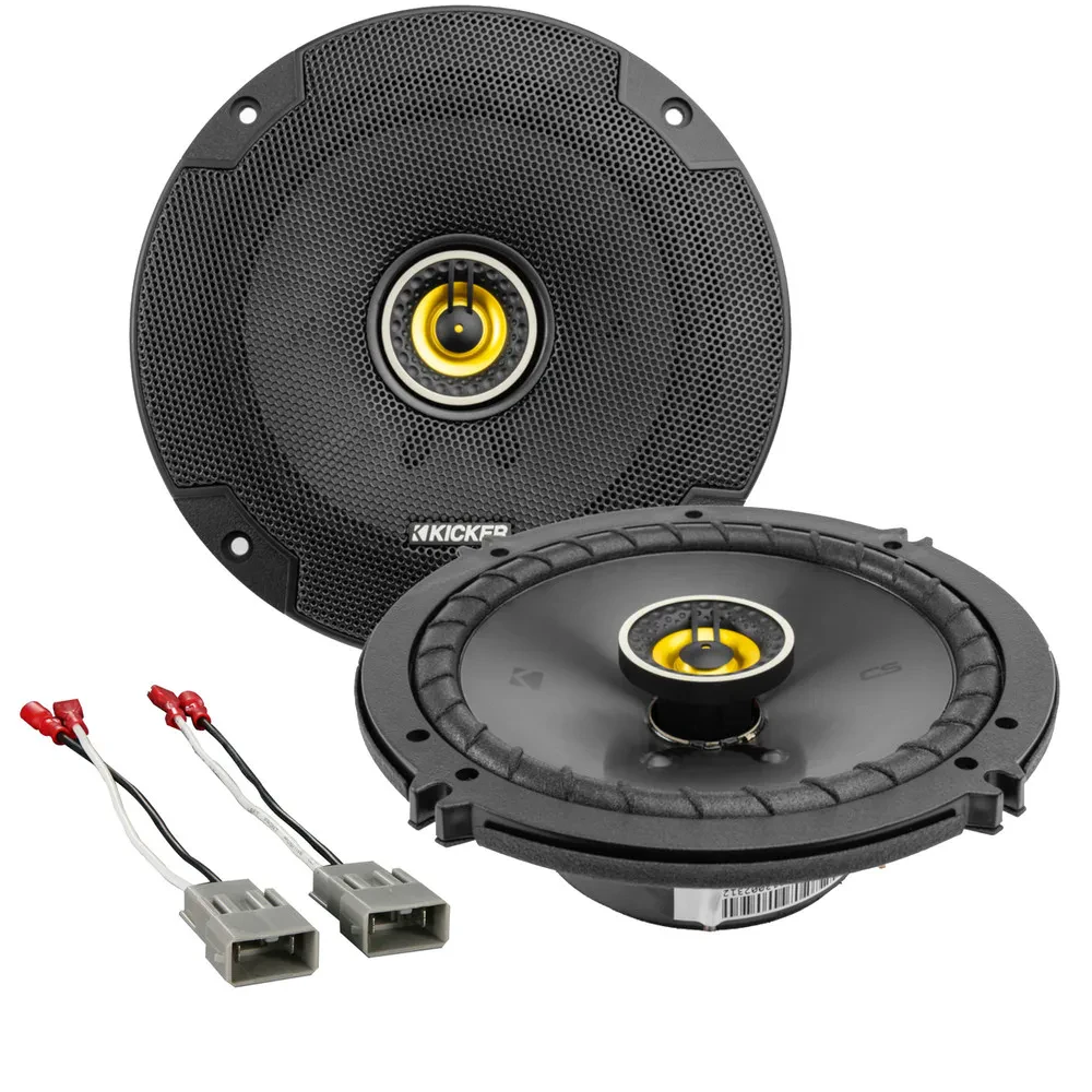 1995-2010 Honda Odyssey Kicker Front Door Speaker Replacement Package