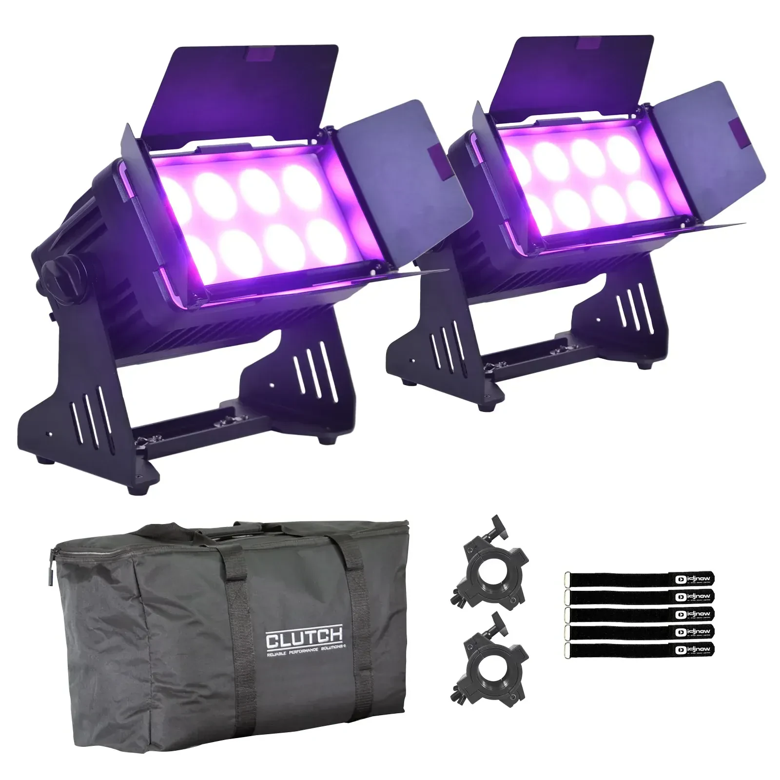 Светодиодный прибор JMAZ LIGHTING JP2006 Electro W8 с чехлом (пара)