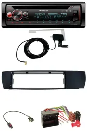 Pioneer DAB CD MP3 USB Bluetooth Autoradio für BMW X3 (E83 2004-2010) seitlich