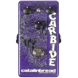 Педаль эффектов для электрогитары Catalinbread Carbide Distortion Pedal, Purple Gaze Edition