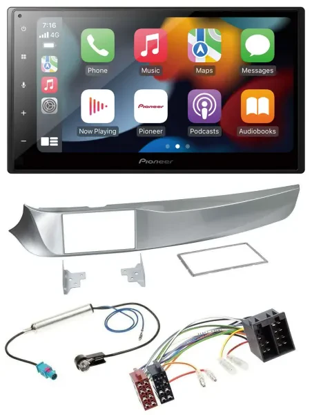 Pioneer DAB Bluetooth 2DIN USB MP3 Autoradio für Alfa Giulietta 05/2010-10/2013