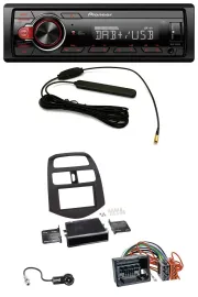 Автомагнитола для Chevrolet Spark (с 2013) Pioneer 1-DIN, DAB, MP3, USB, AUX