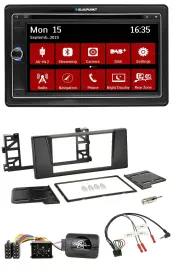 Blaupunkt TMC USB Lenkrad Bluetooth DAB 2DIN Navigation für BMW 5er E39 1997-200
