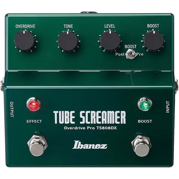 Педаль эффектов для электрогитары Ibanez TS808DX Tube Screamer Overdrive PRO