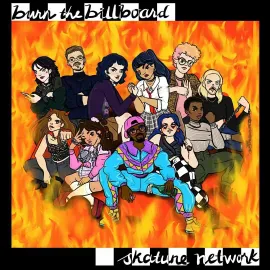 Skatune Network - Burn The Billboard [Purple Vinyl] NEW Sealed LP Album