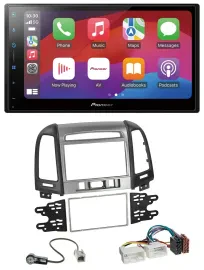 Pioneer DAB USB MP3 Bluetooth 2DIN Autoradio für Hyundai Santa Fe 3 Schalter 06-