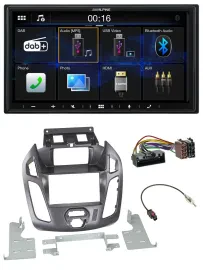 Alpine Bluetooth 2DIN MP3 DAB USB Autoradio für Ford Transit mit Display 2012-20