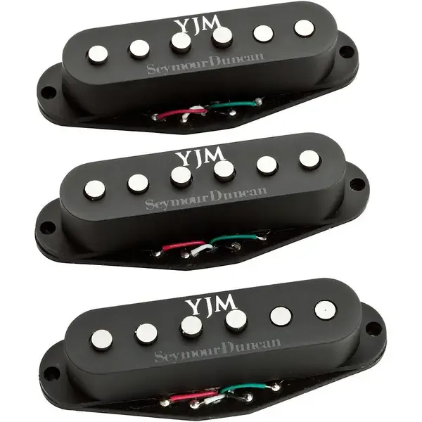 Комплект звукоснимателей для электрогитары Seymour Duncan STK-S10 YJM Fury Stack Black