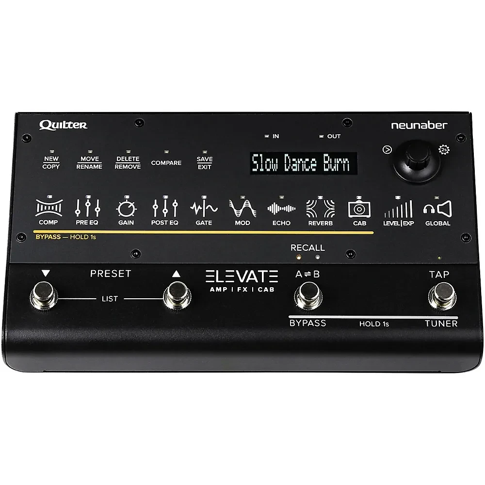 Quilter Labs Neunaber Elevate Amp FX Cab Pedal Black