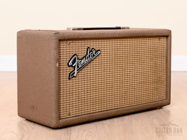 1964 Fender Reverb Unit Pre-CBS Vintage Tube Tank 6G15 Circuit, Brown & Wheat