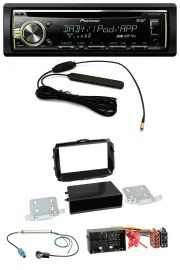 Автомагнитола для Alfa Romeo Giulietta Pioneer MP3/USB/CD/DAB/AUX 52-pin с 2013, черный (Piano Black)