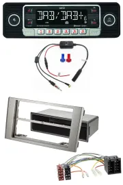 Dietz MP3 DAB Bluetooth USB Autoradio für Iveco Daily (2006-2014) silber