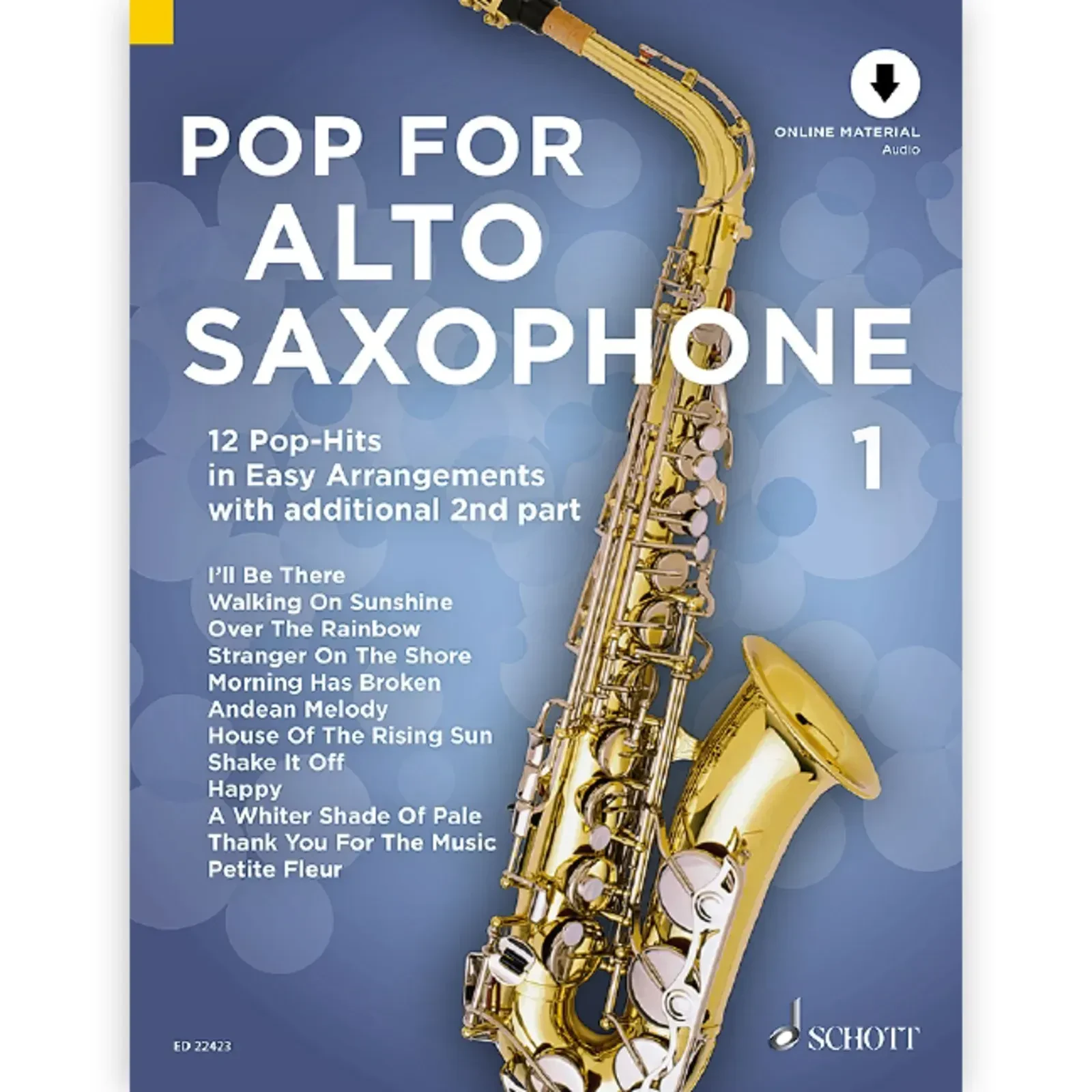 Сборник песен Schott Music Pop For Alto Saxophone 1